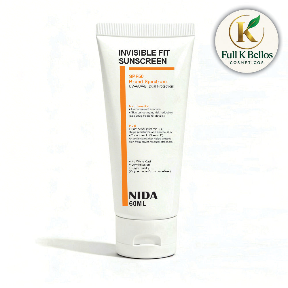 NIDA INVISIBLE FIT SUN SERUM SPF50+ 60ML
