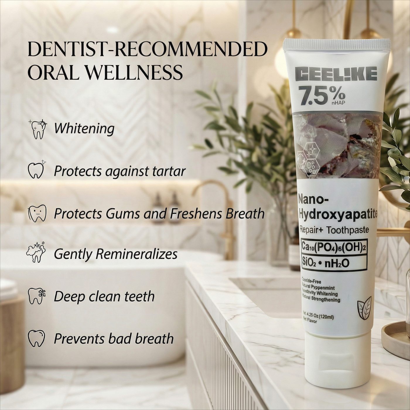 CEELIKE NANO-HYDROXYAP 120ML