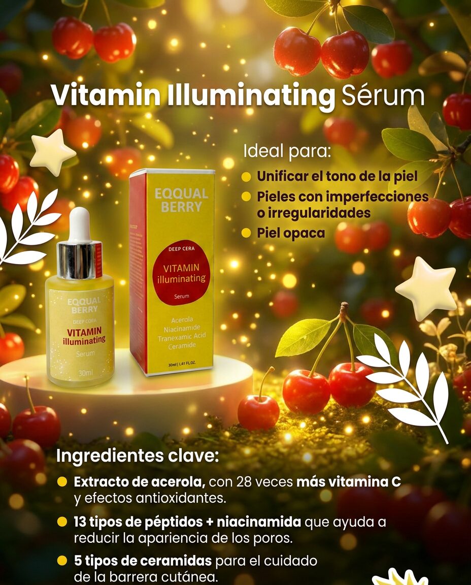 EQQUALBERRY Iluminador Con Vitamina 30ml