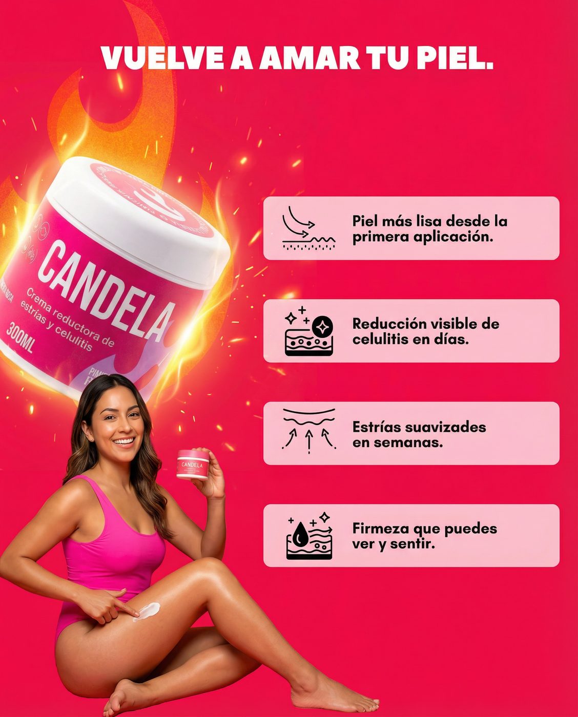 CANDELA CREMA REDUCTORA 300ML