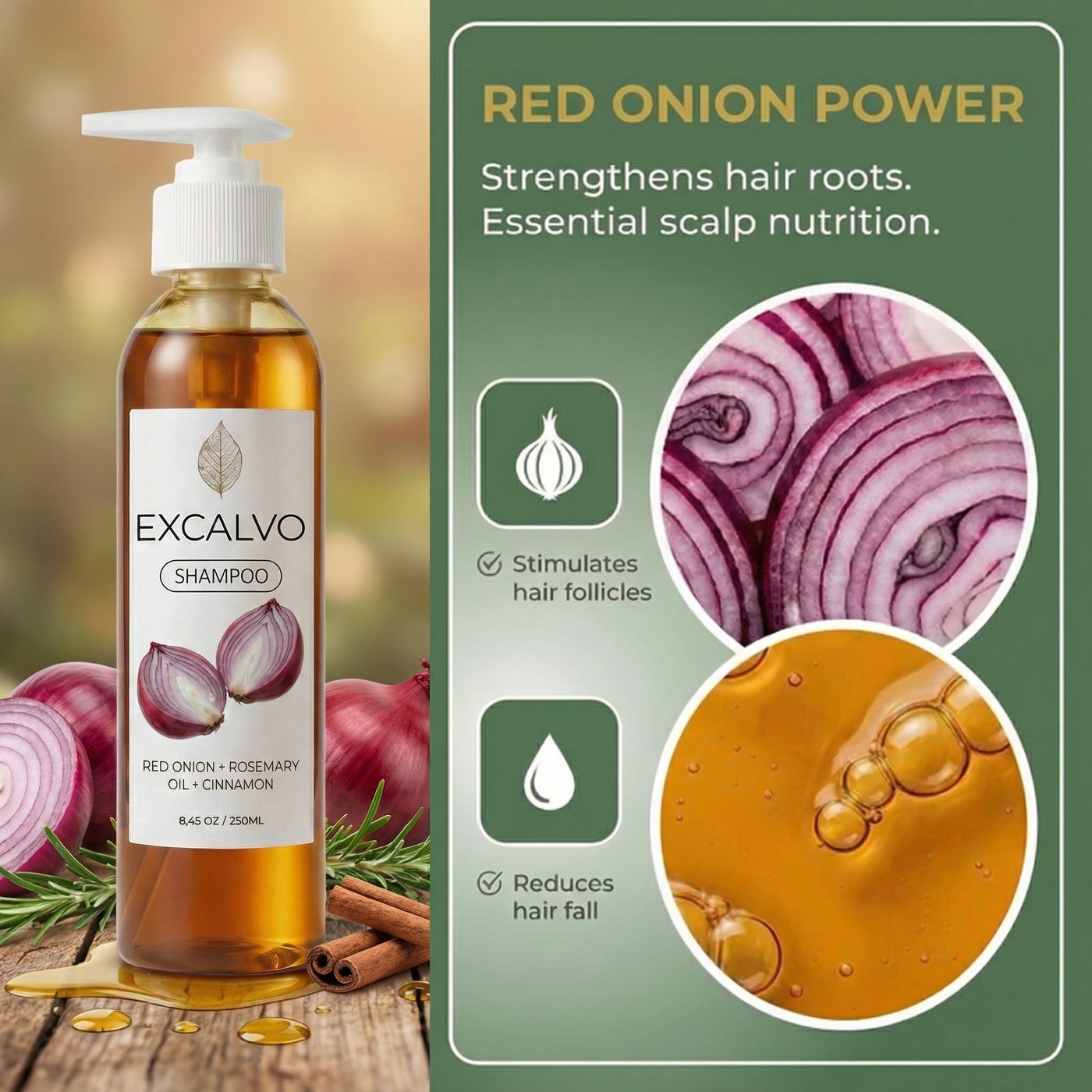 EXCALVO SHAMPOO 250ML