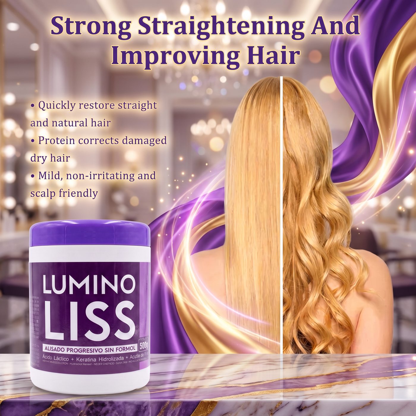 LUMINO LISS TRATAMIENTO CAPILAR 500ML