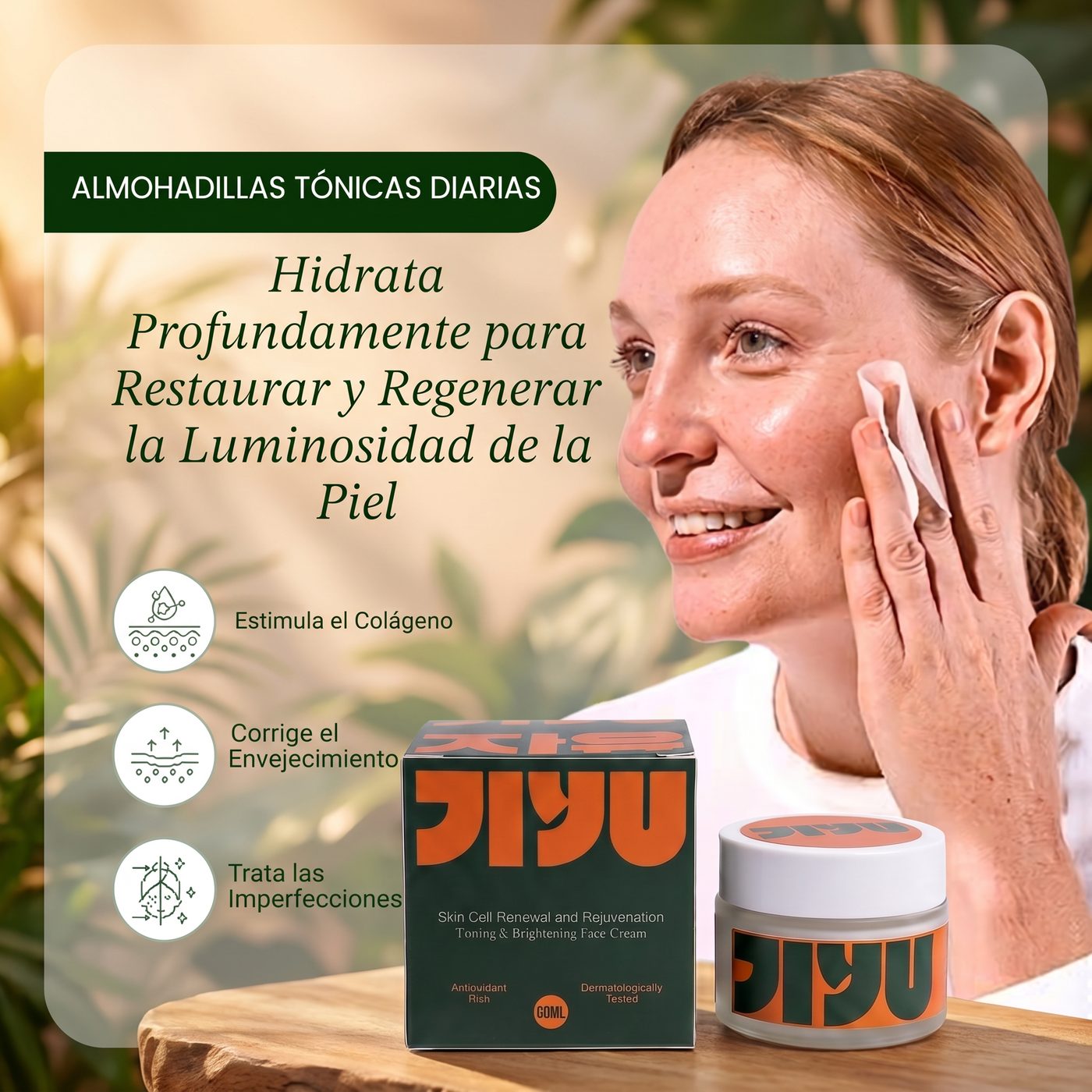JIYU SKIN CELL FACE CREAM 60ML