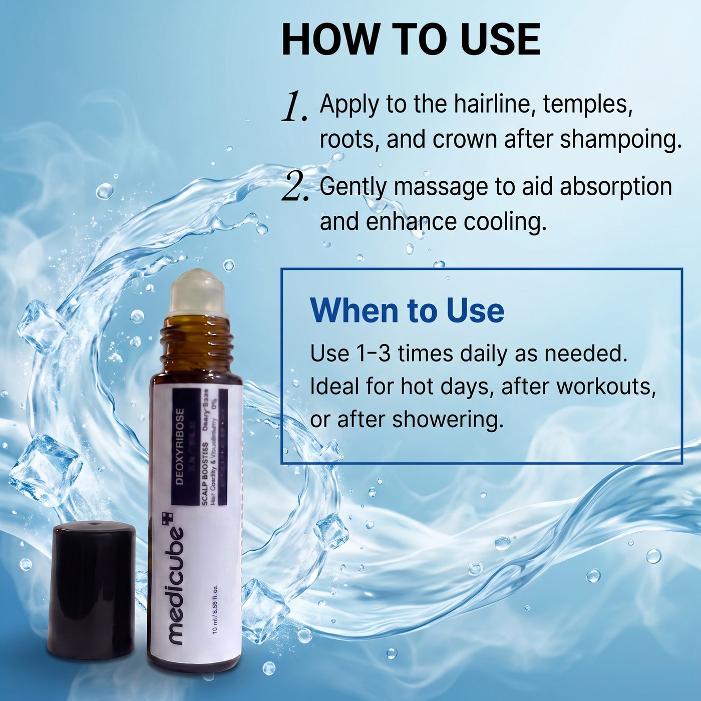 MEDICUBE ROSEMARY EGF-CAFFEIN SUERO 10ML