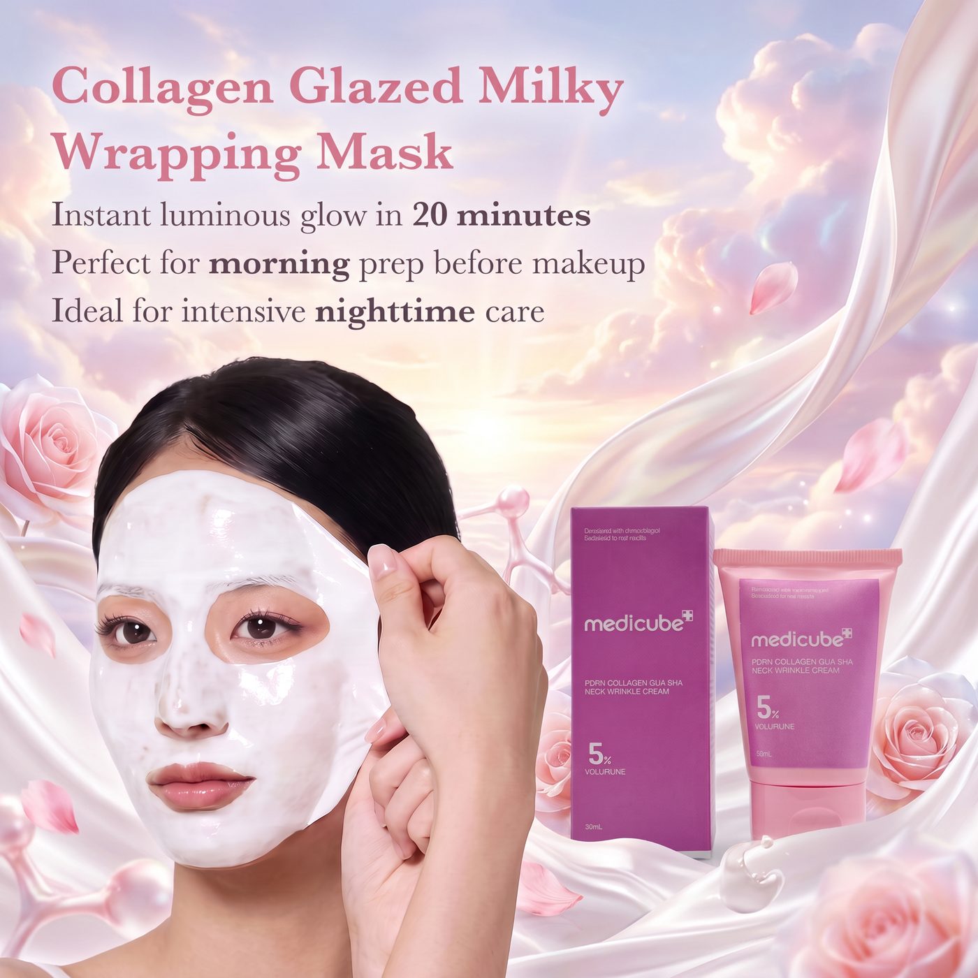 MEDICUBE PDRN COLLAGEN GUASHA CREMA 30ML