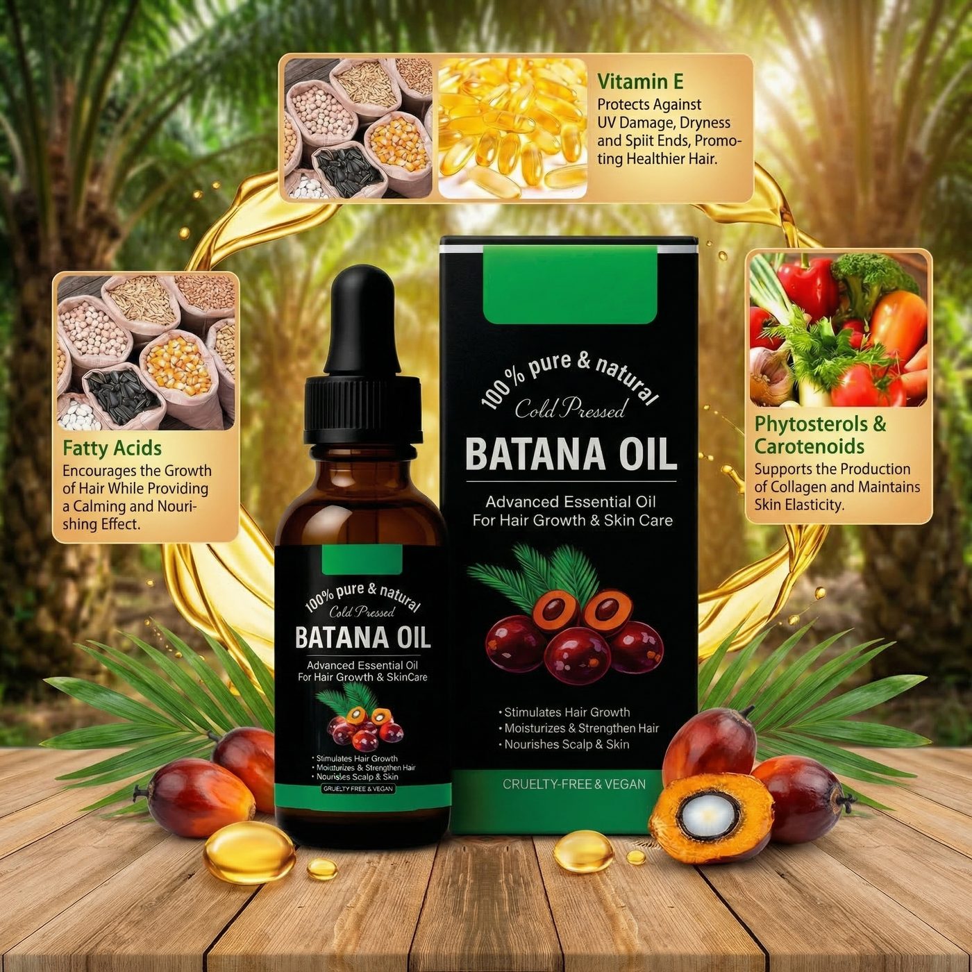 ACEITE DE BATANA 100% PURO 30ML