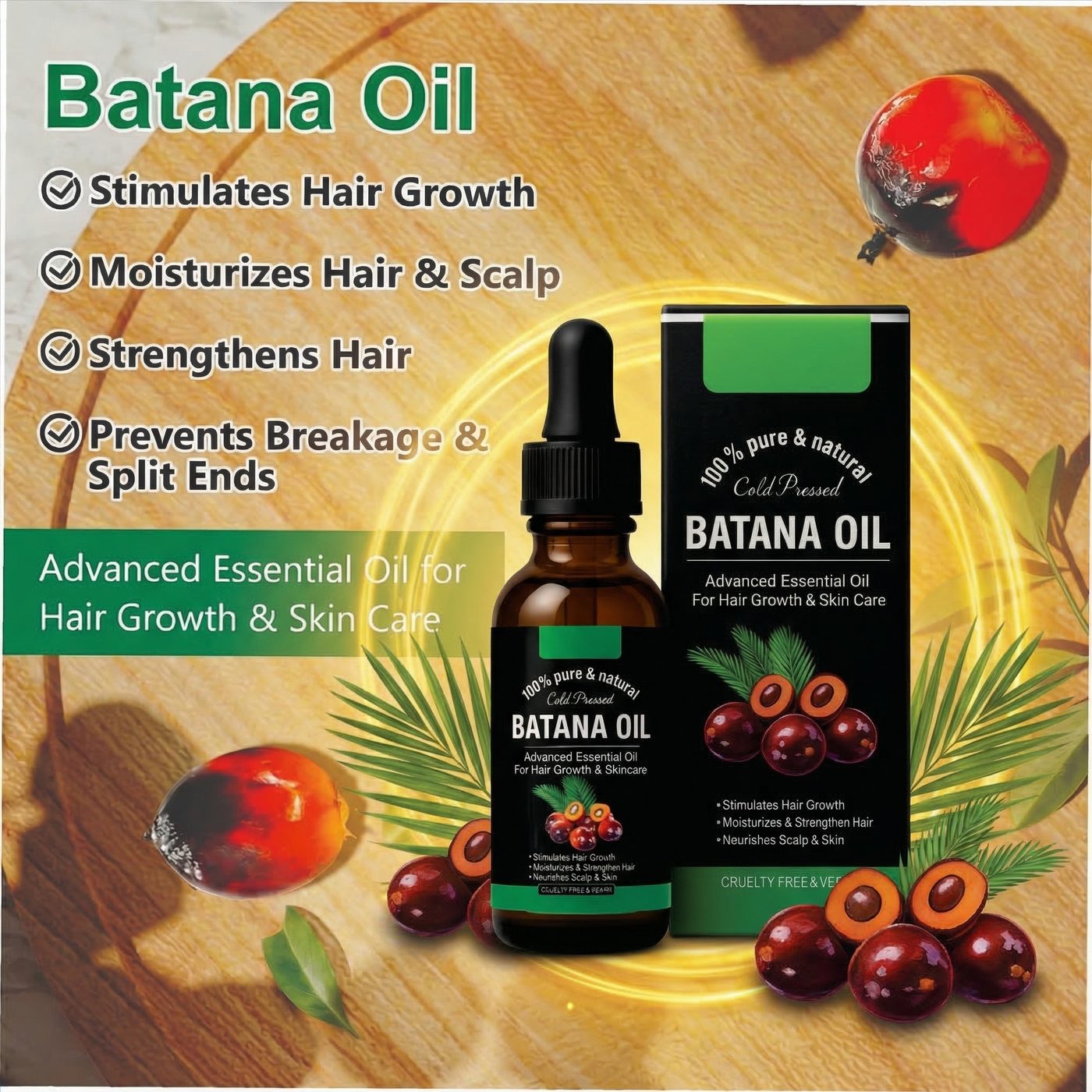 ACEITE DE BATANA 100% PURO 30ML