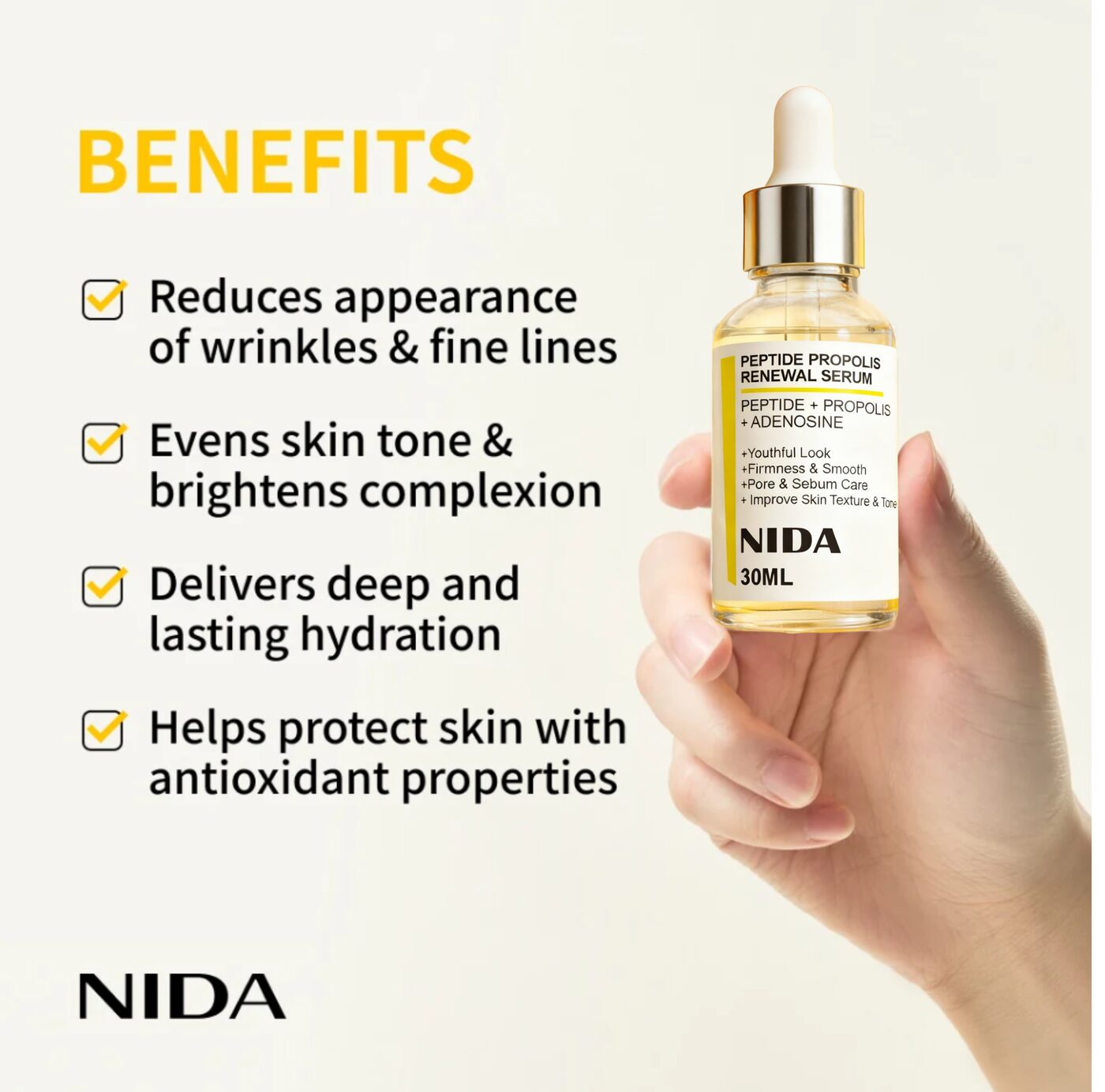 NIDA PEPTIDES PROPOLIS SERUM 30 ml