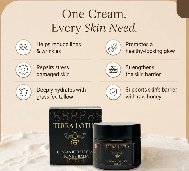 TERRA LOTUS HONEY BALM 60ML
