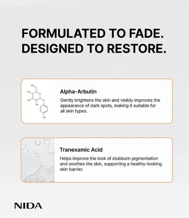 NIDA ALPHA ARBUTIN SERUM 30ML
