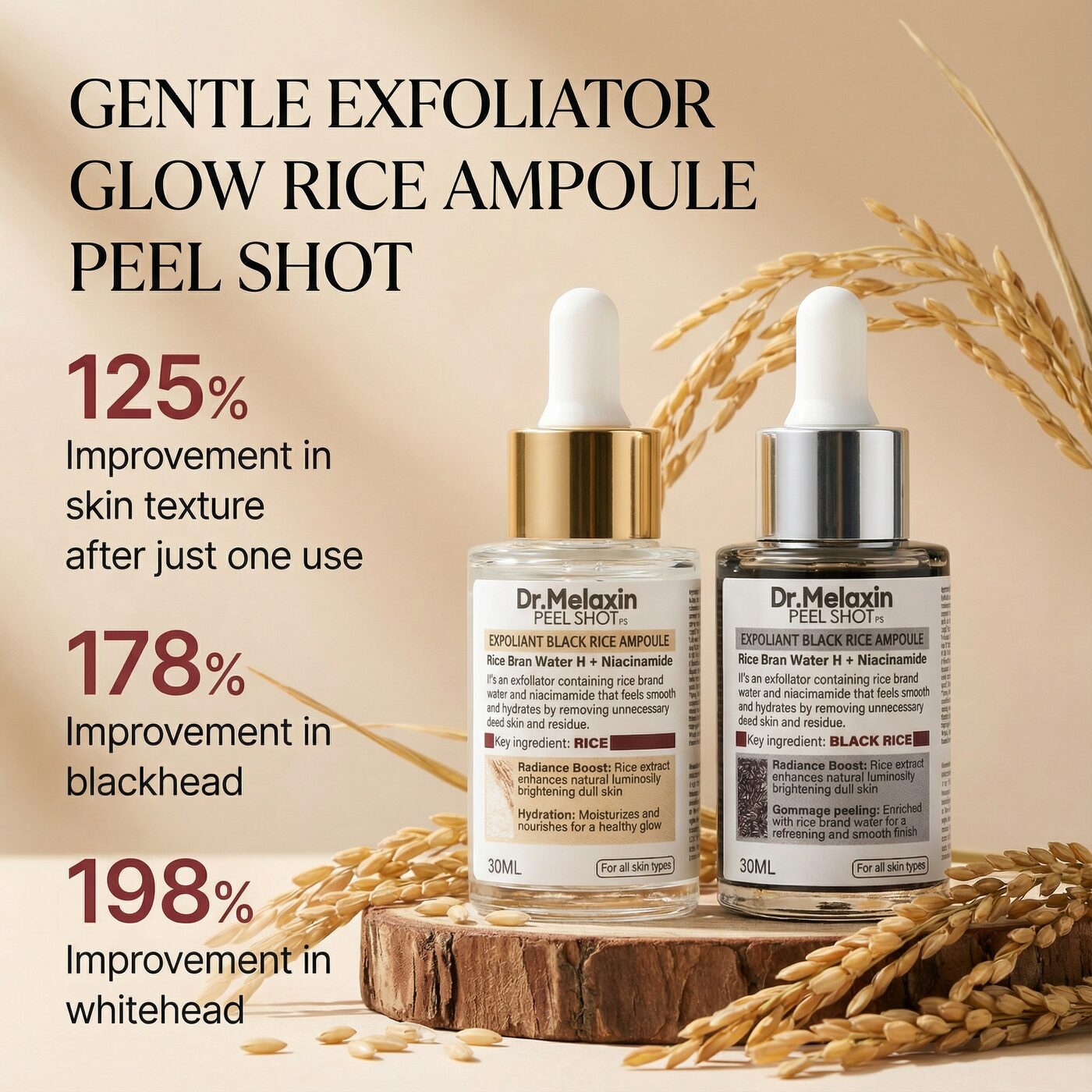 DR. MELAXIN AMPOLLA BLACK RICE 30ML