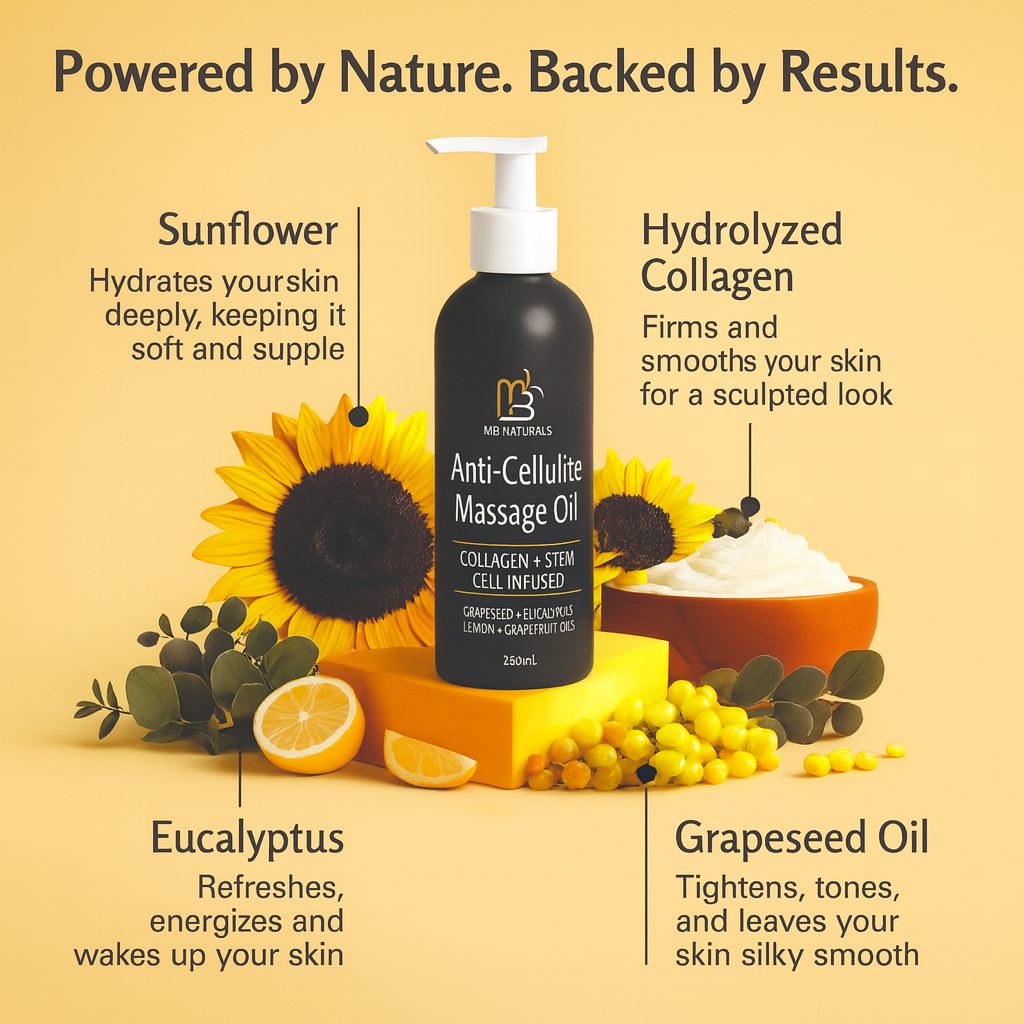 M3NATURALS CELULITIS OIL MASSAGE 250ML