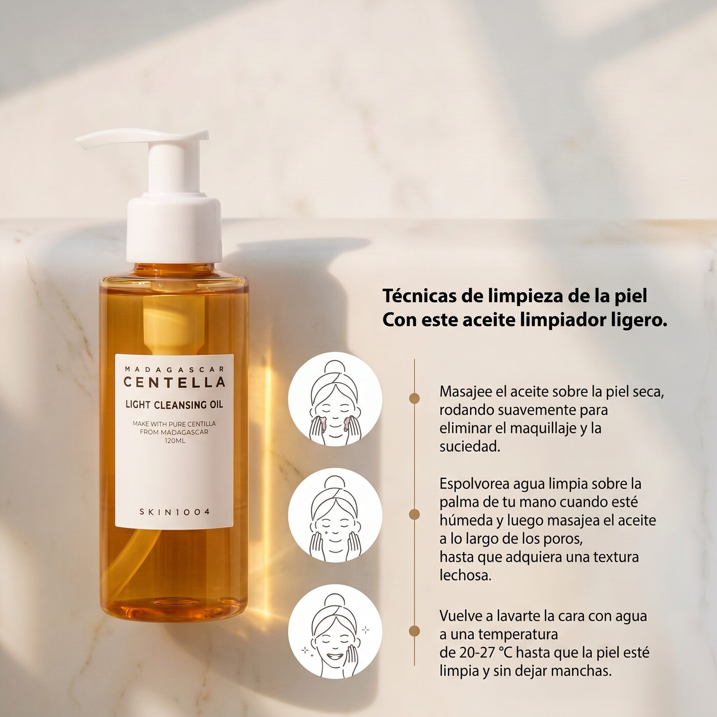 CENTELLA MADAGASCAR LIMPIADOR 120ML