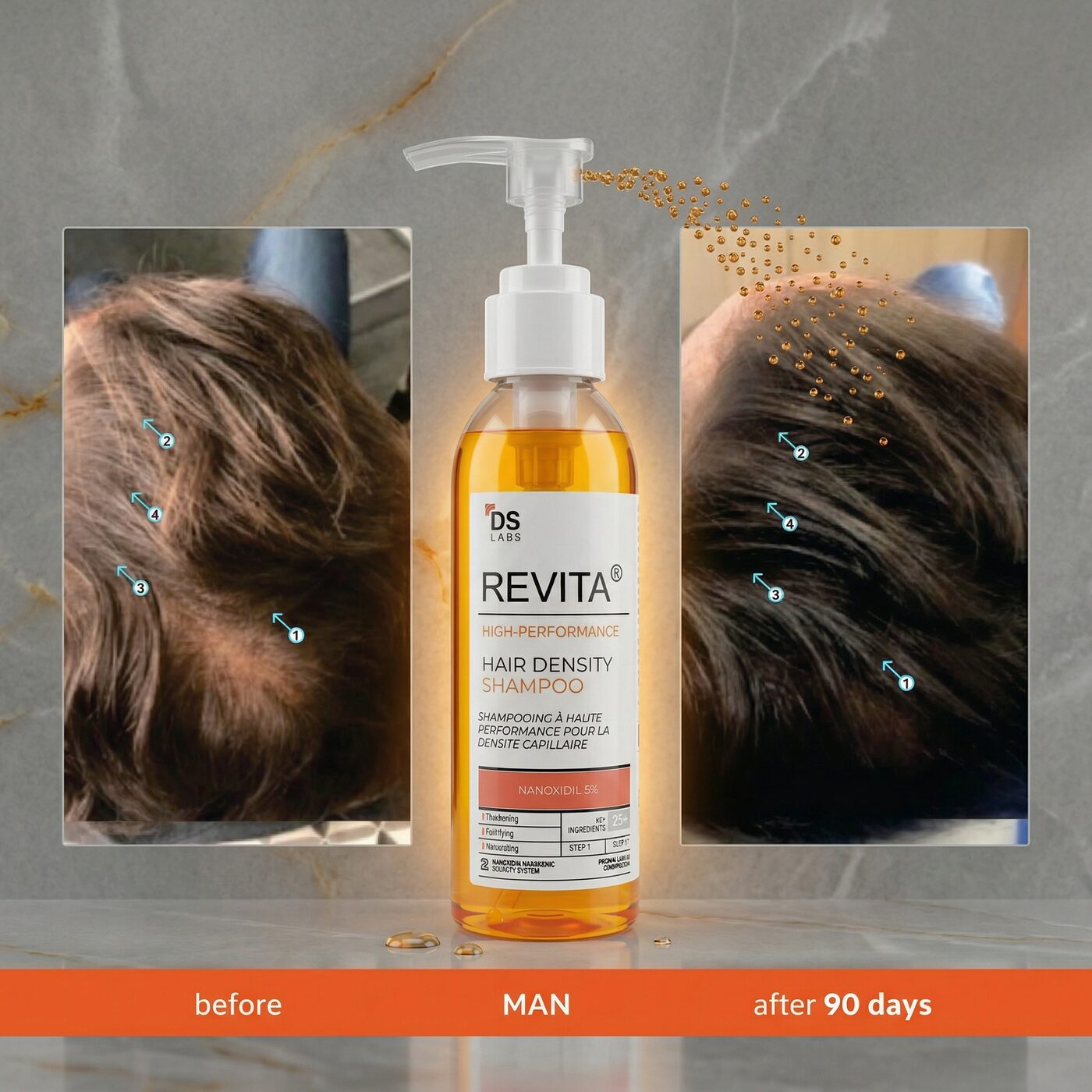 DS LABS SHAMPOO REVITA 120ML