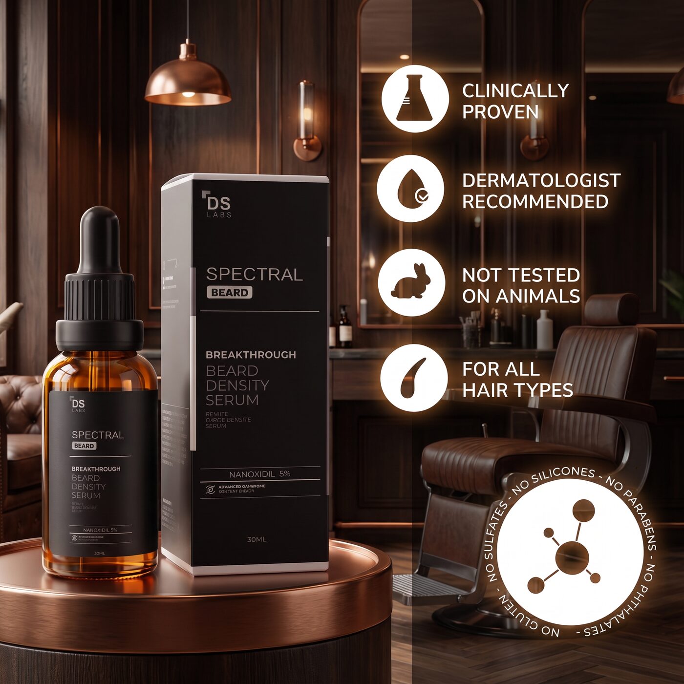 DS LABS SERUM BARBA 30ML