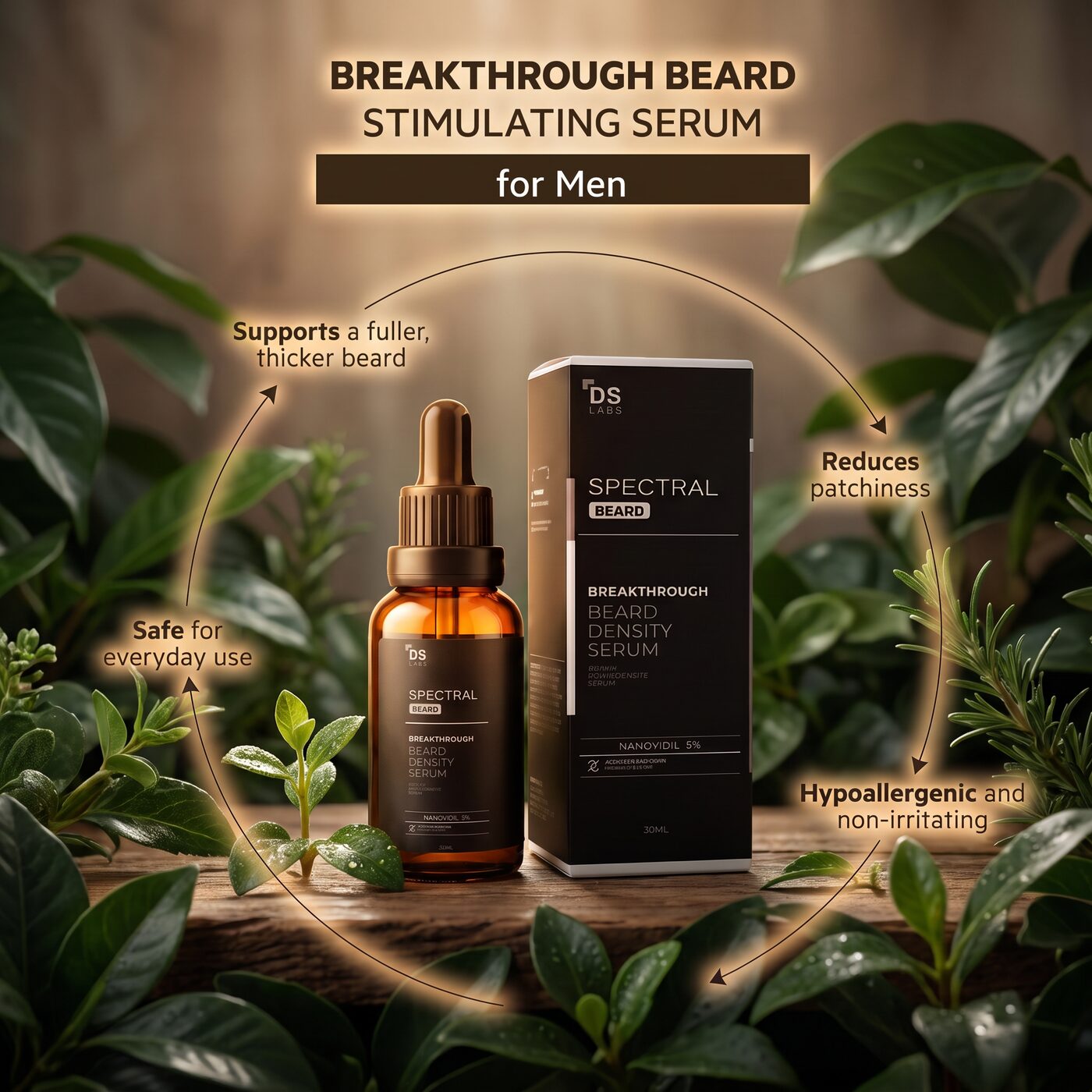 DS LABS SERUM BARBA 30ML