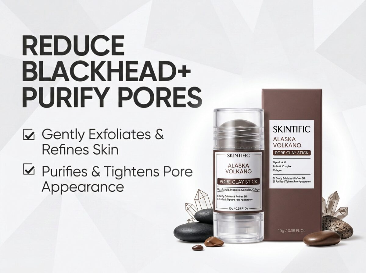 SKINTIFIC PORE CLAY STICK 10ML