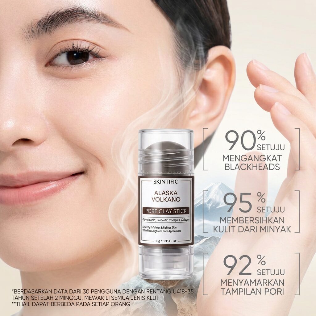 SKINTIFIC PORE CLAY STICK 10ML