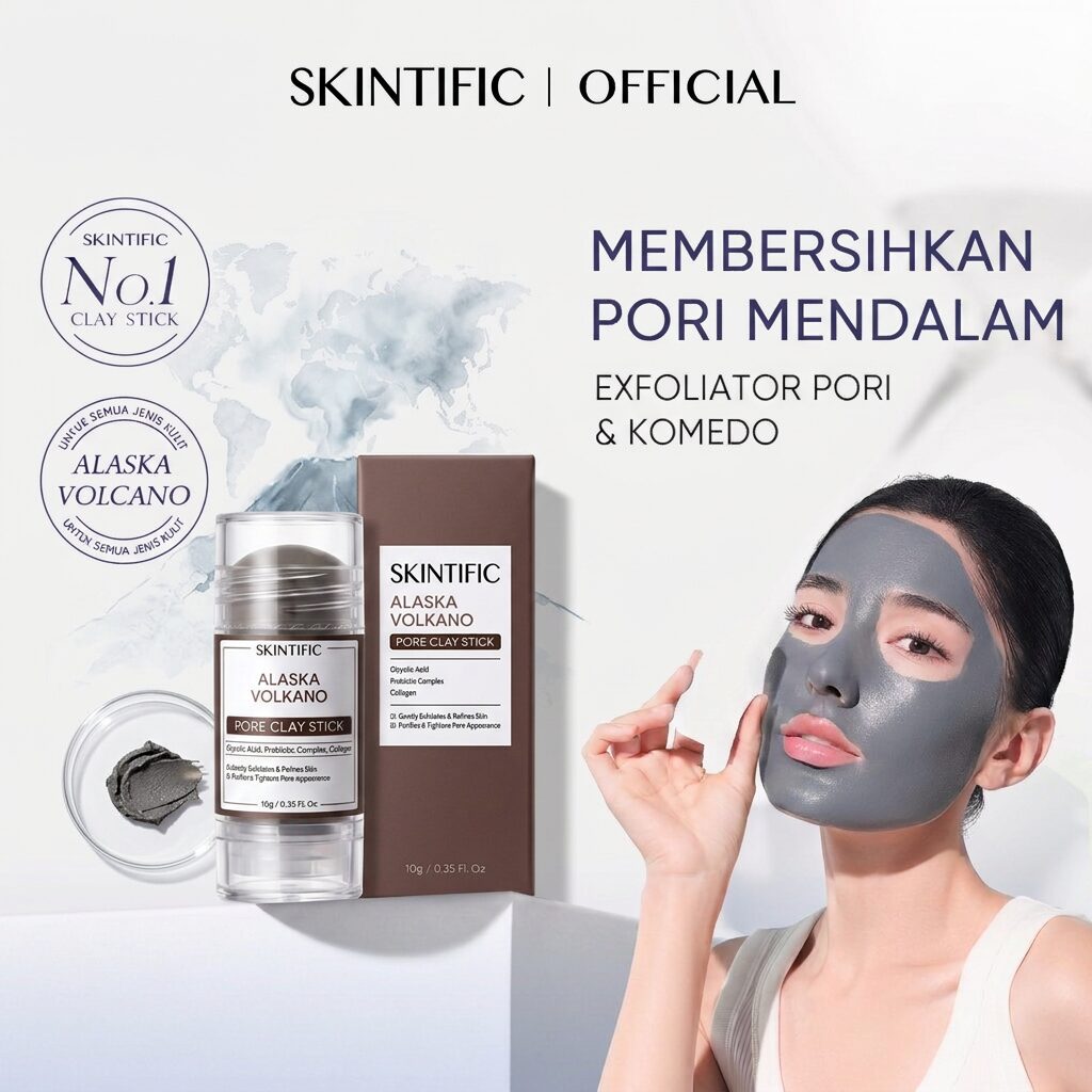 SKINTIFIC PORE CLAY STICK 10ML