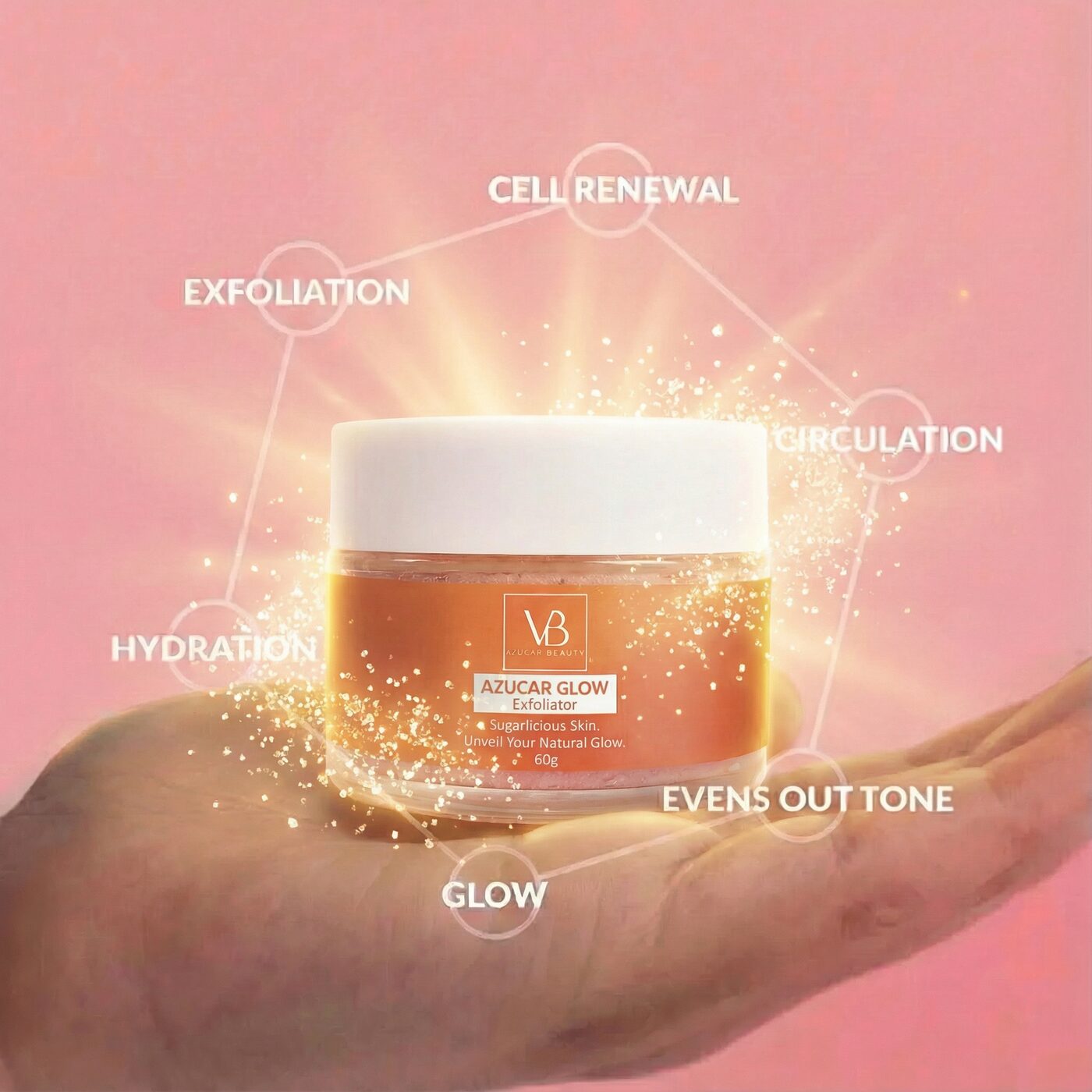 AZUCAR GLOW EXFOLIATOR 60g