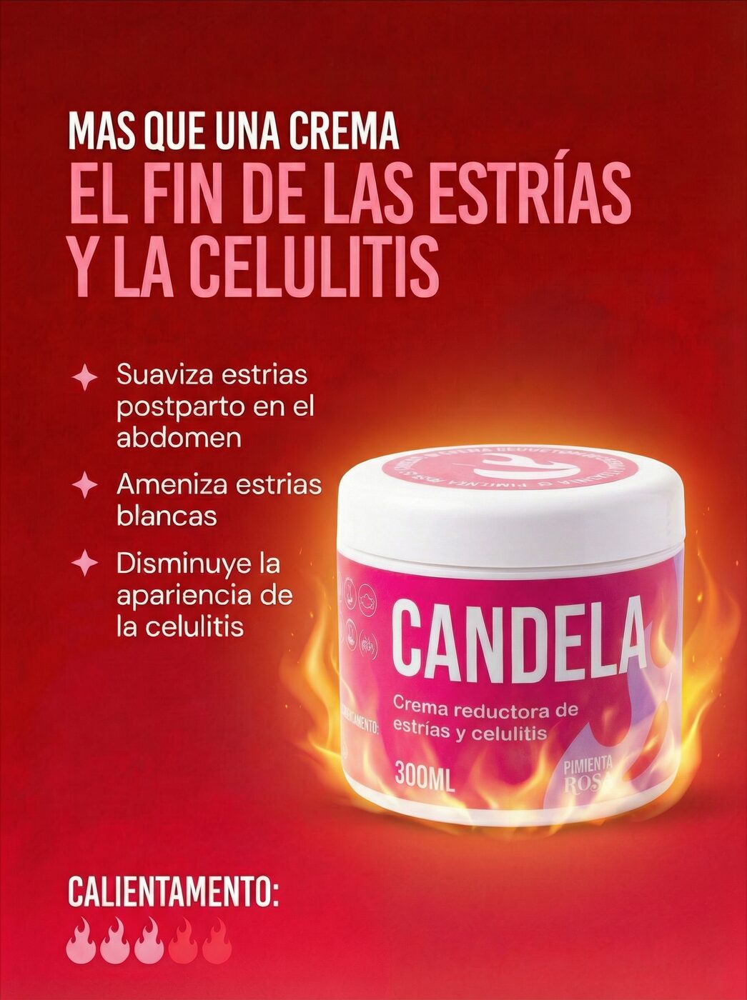 CANDELA CREMA REDUCTORA 300ML