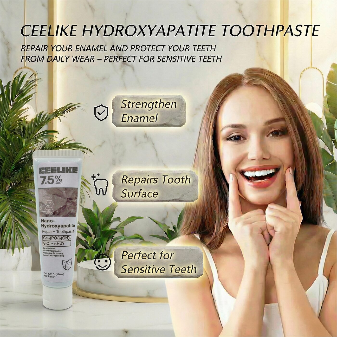 CEELIKE Nano-Hydroxyapatite X 120ml