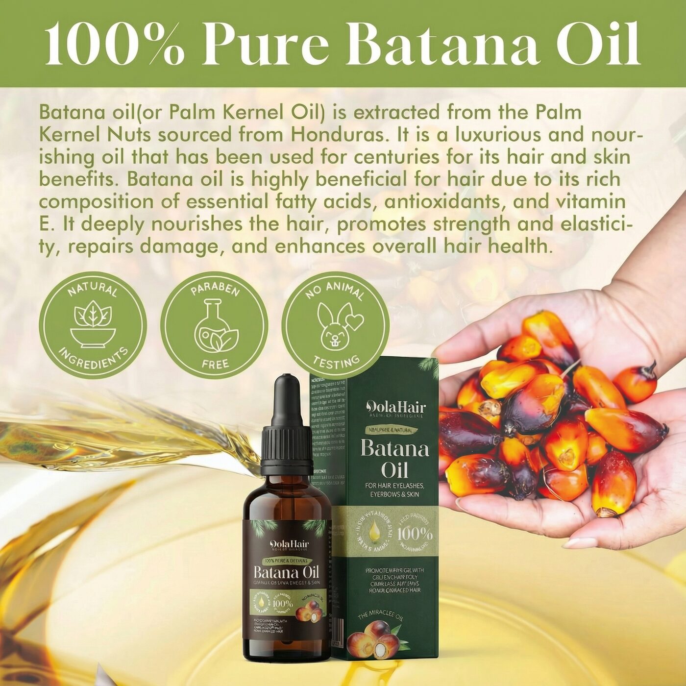 DOLA HAIR BATANA OIL 30ML