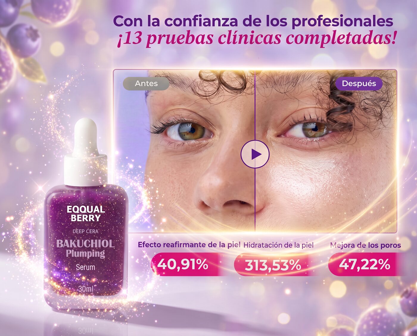 EQQUALBERRY BAKUCHIOL PLUMPING 30ML