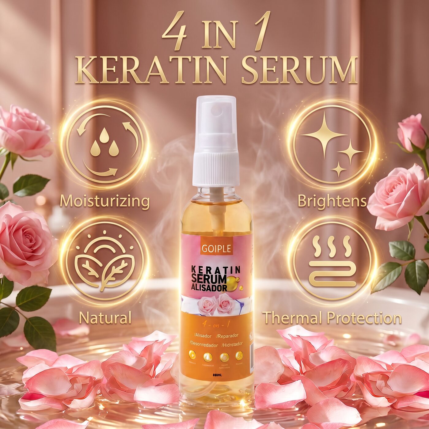 GOIPLE KERATIN SERUM ALISADOR 60ML