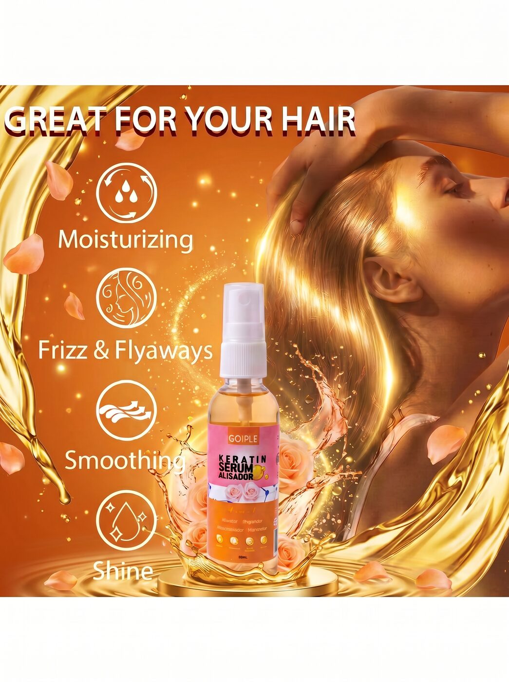 GOIPLE KERATIN SERUM ALISADOR 60ML