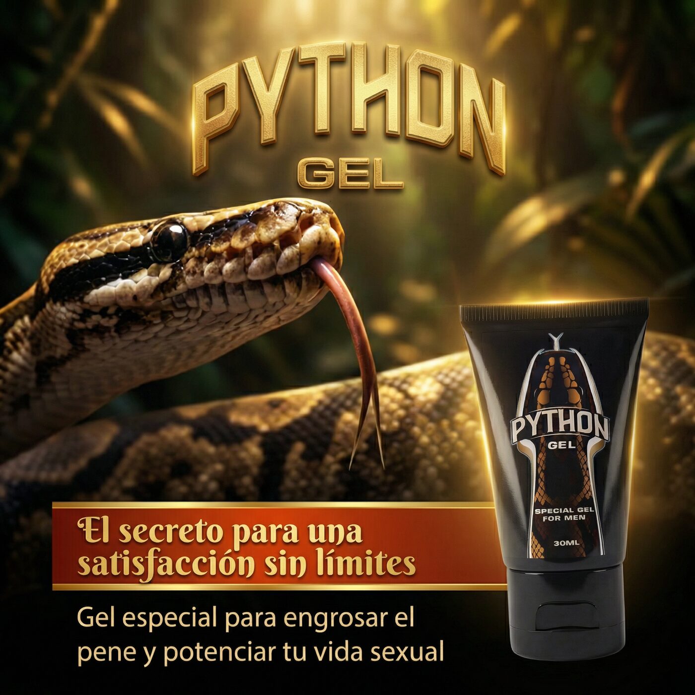 PYTHON SPECIAL GEL FORMEN 30ML