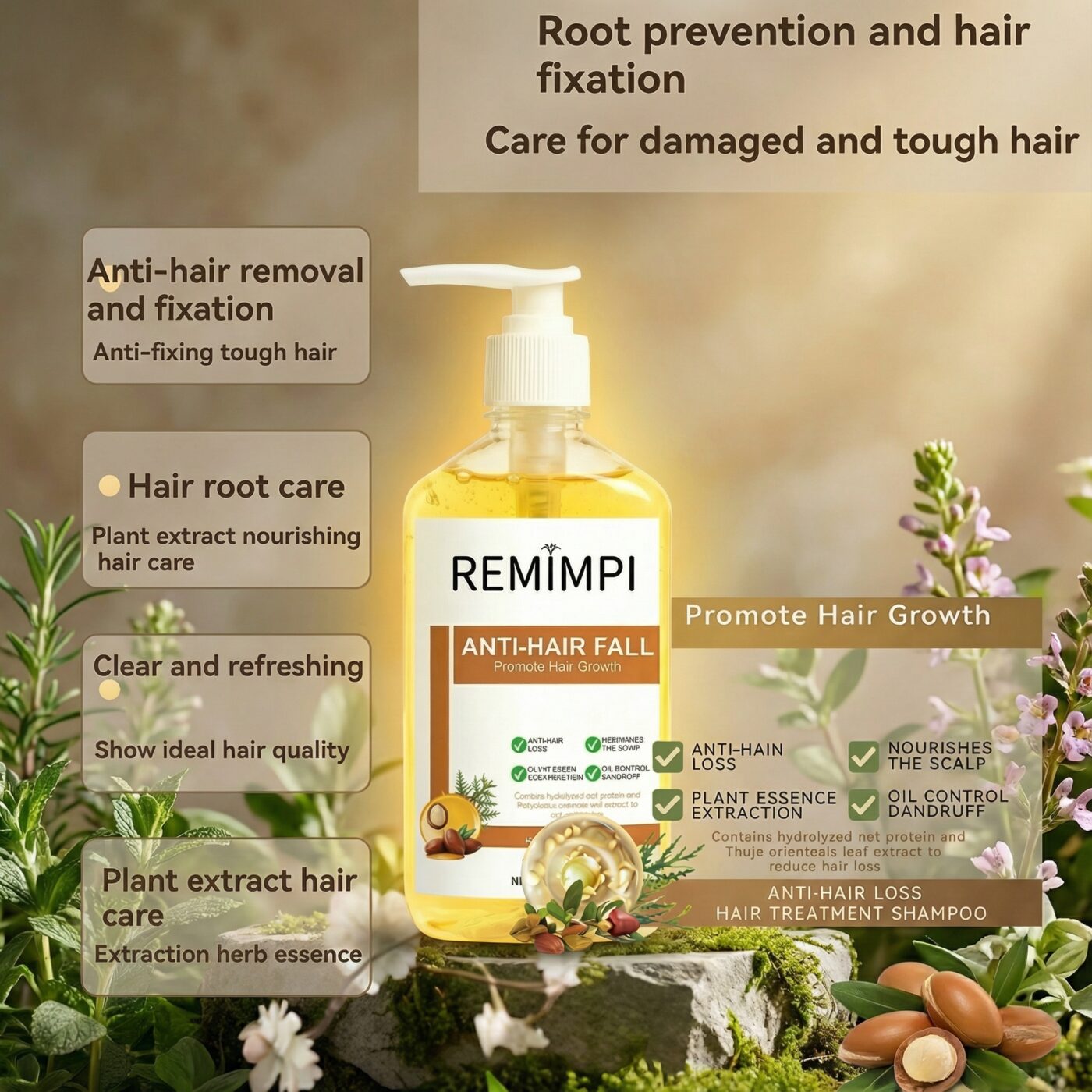 REMIMPI TREATMENT SHAMPOO 360ML