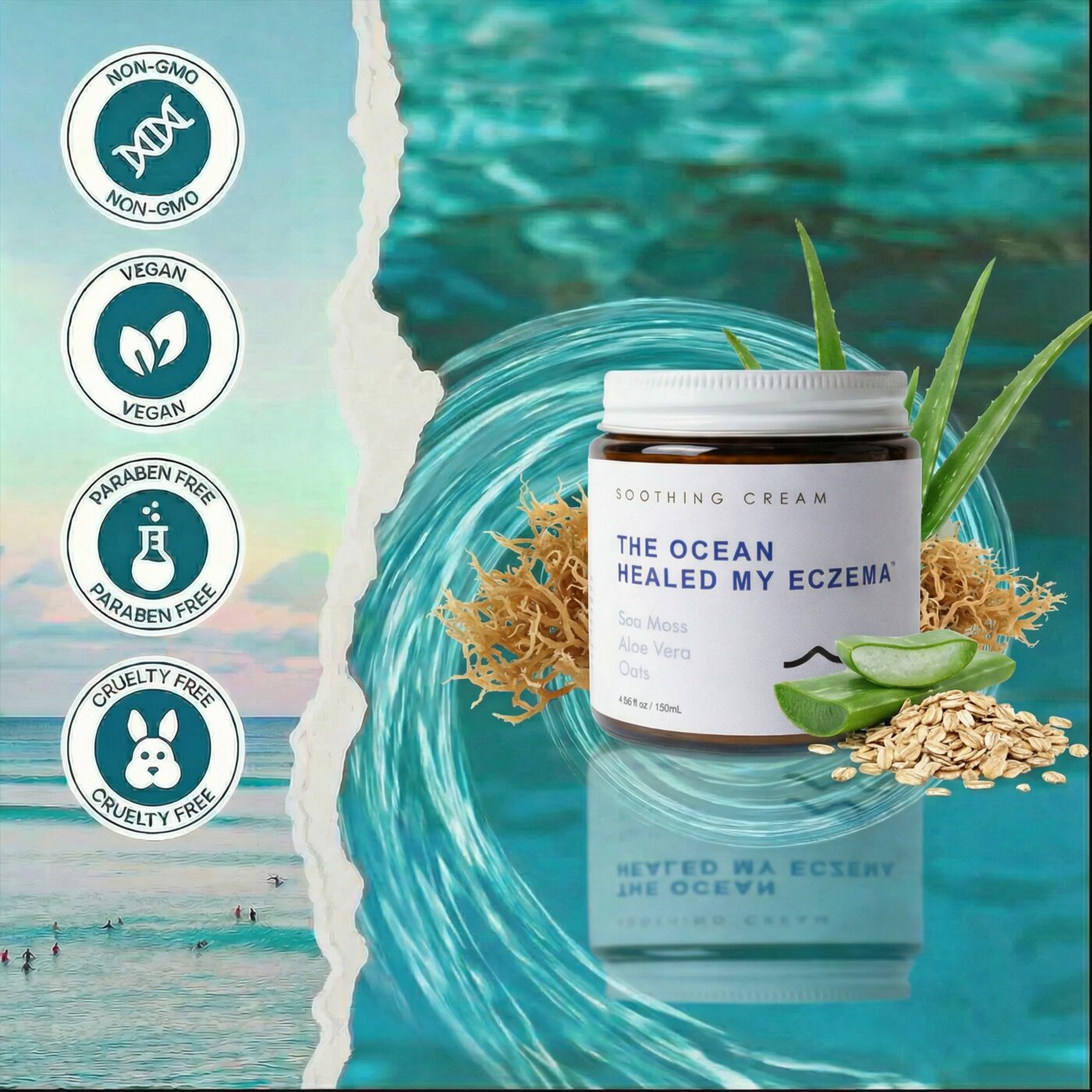 THE OCEAN HEALED MY ECZEMA 120ML