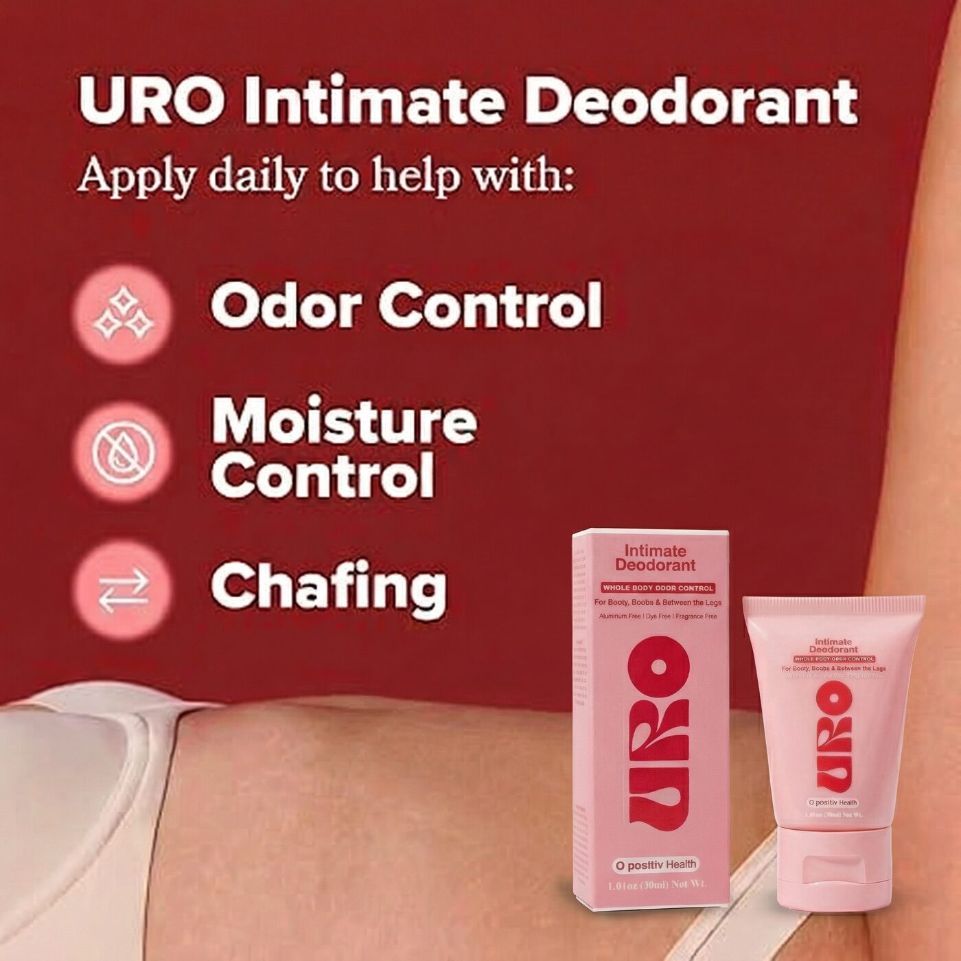 Uro Intimate Whole Body Deodorant 30ML