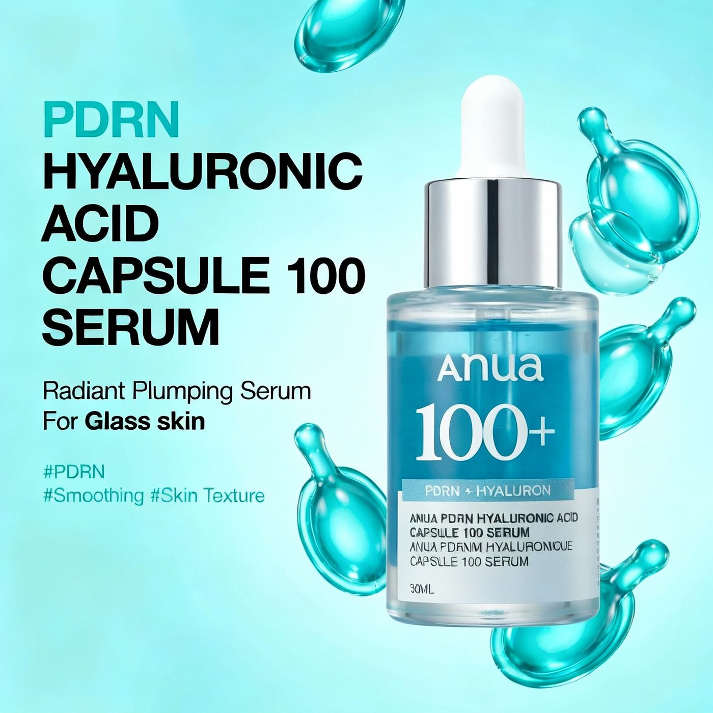 ANUA PDRN HYALURONIC ACID 100 SERUM 30ML