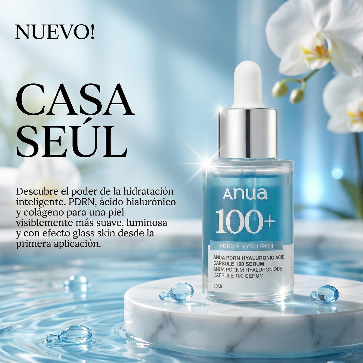 ANUA PDRN HYALURONIC ACID 100 SERUM 30ML