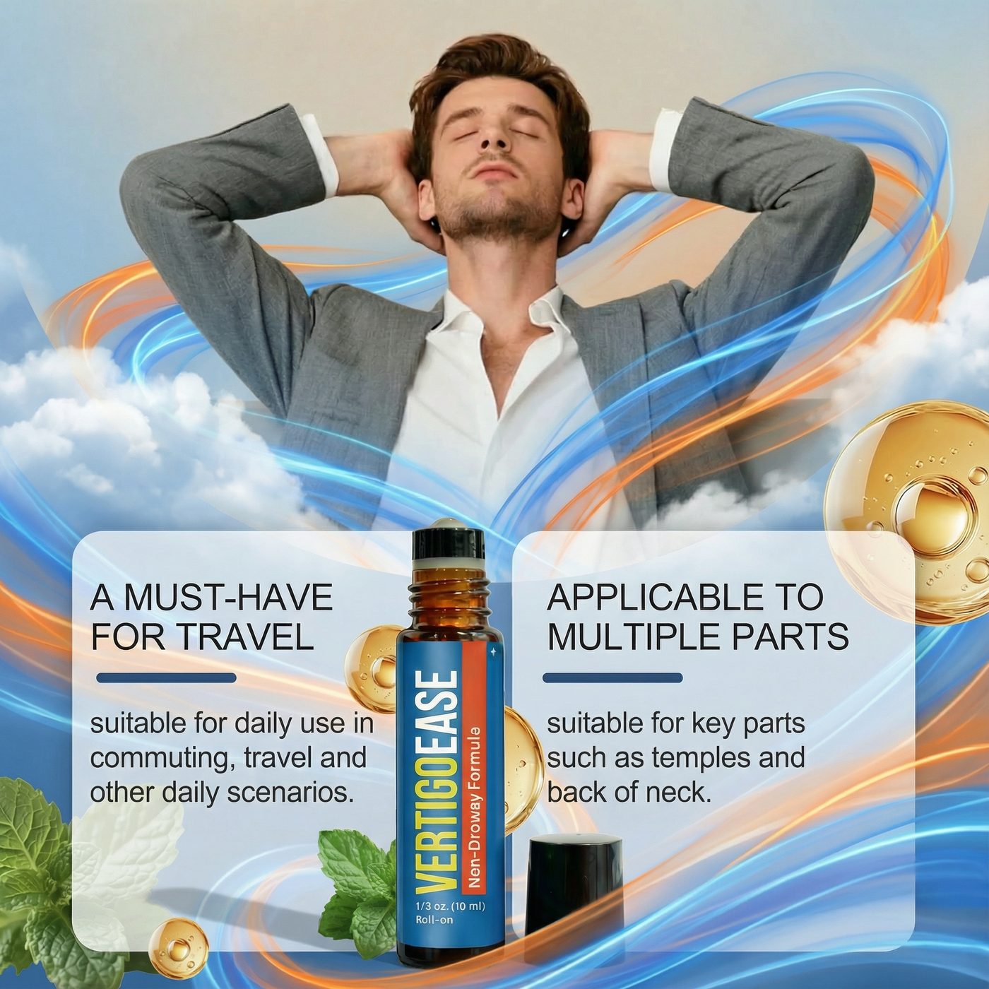VERTIGO EASE ROLL-ON 10ML