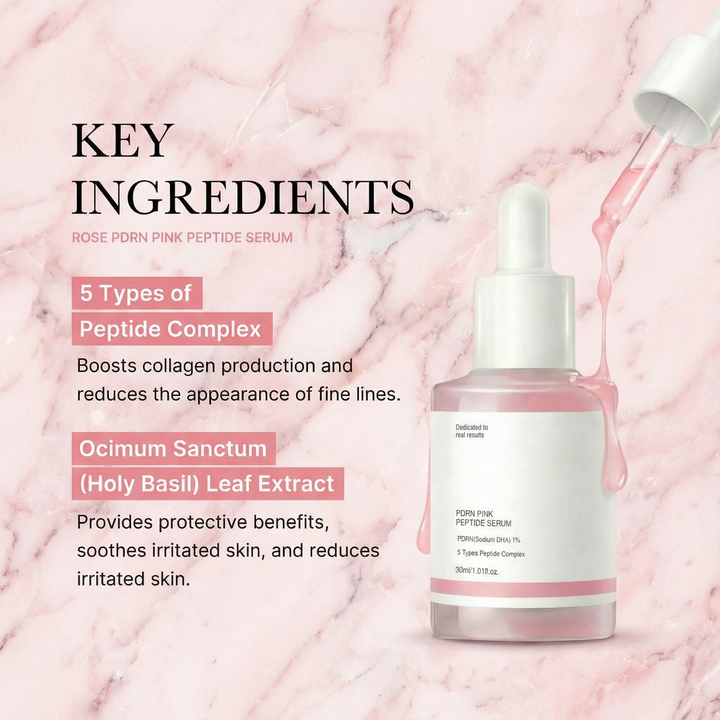 MEDICUBE PINK PDRN PEPTIDE SERUM 30ML