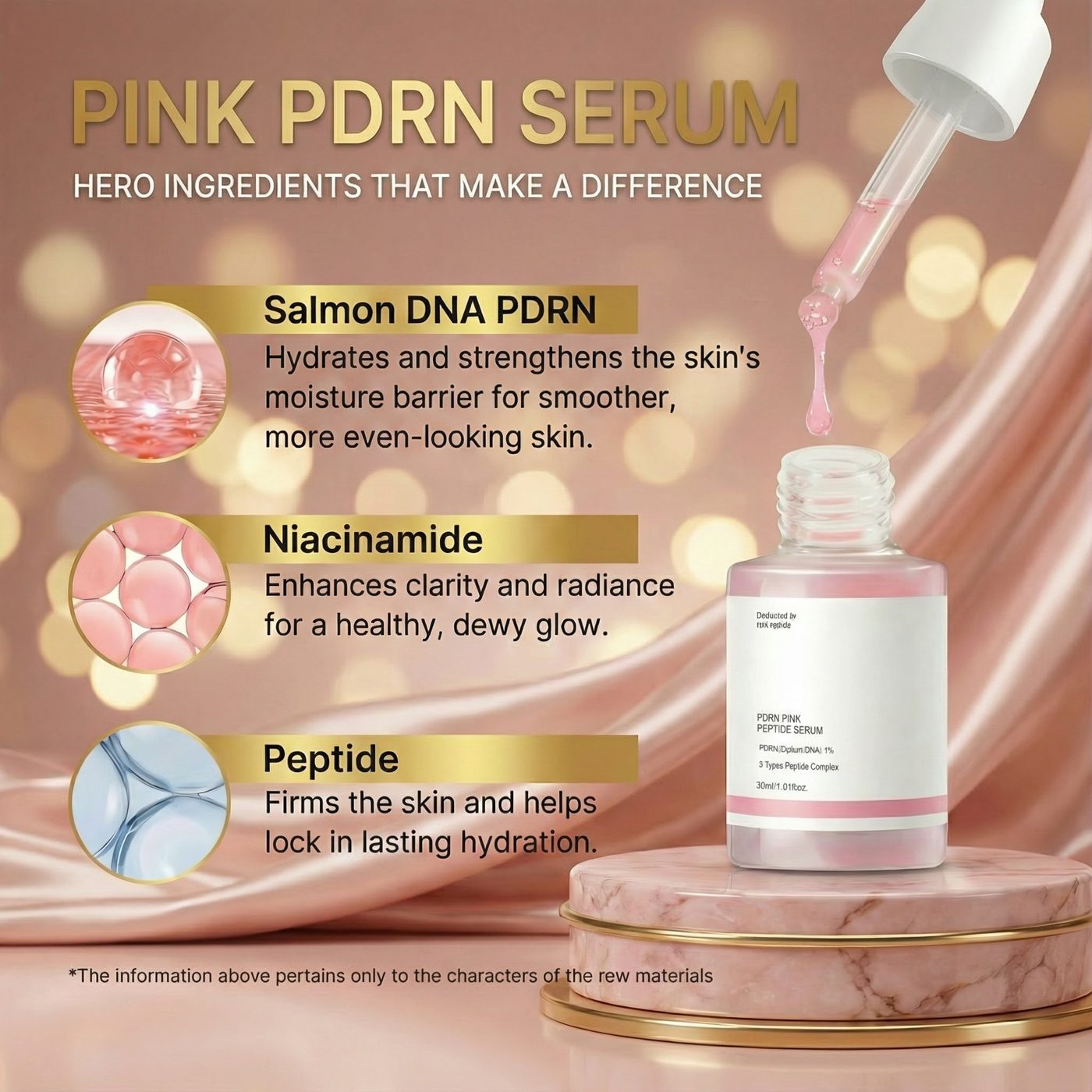 MEDICUBE PINK PDRN PEPTIDE SERUM 30ML