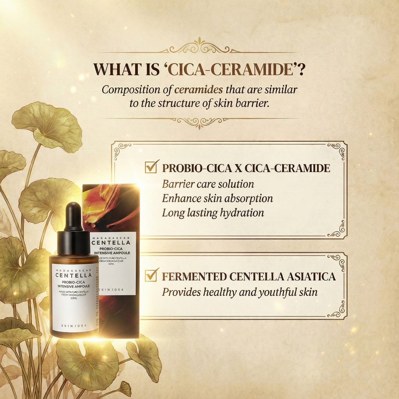 CENTELLA MADAGASCAR PROBIO-CICA 30ML