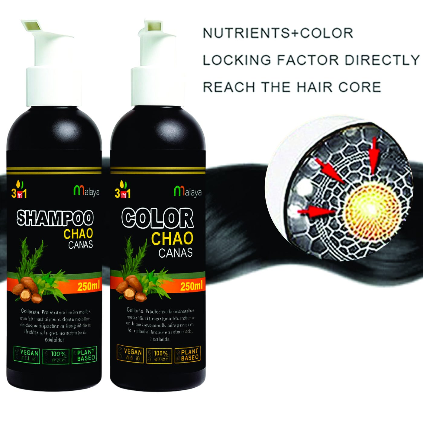 CHAO CANAS SHAMPOO 250ML