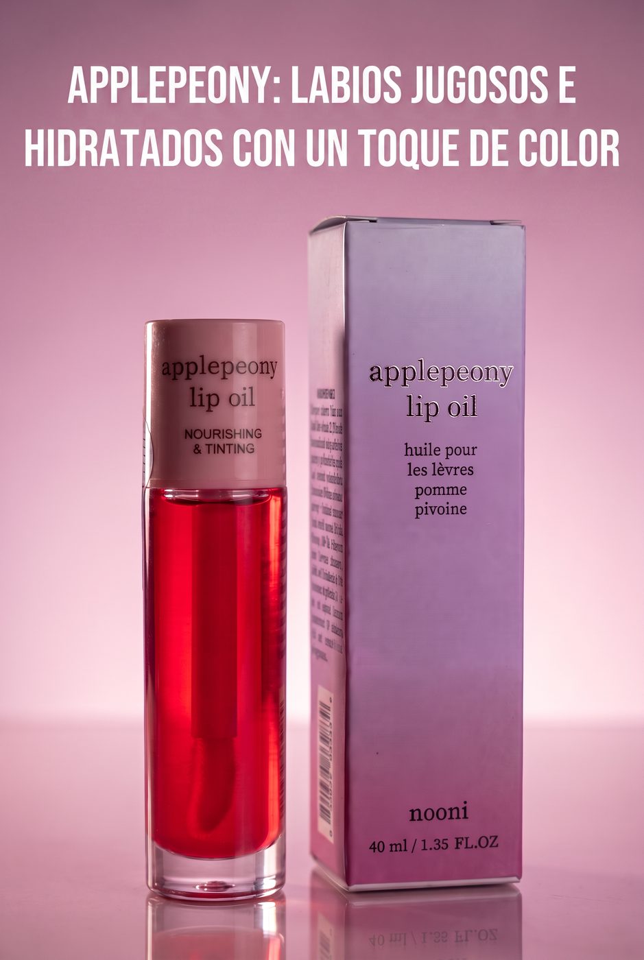 NOONI APPLEPEONY LIP OIL 40ML