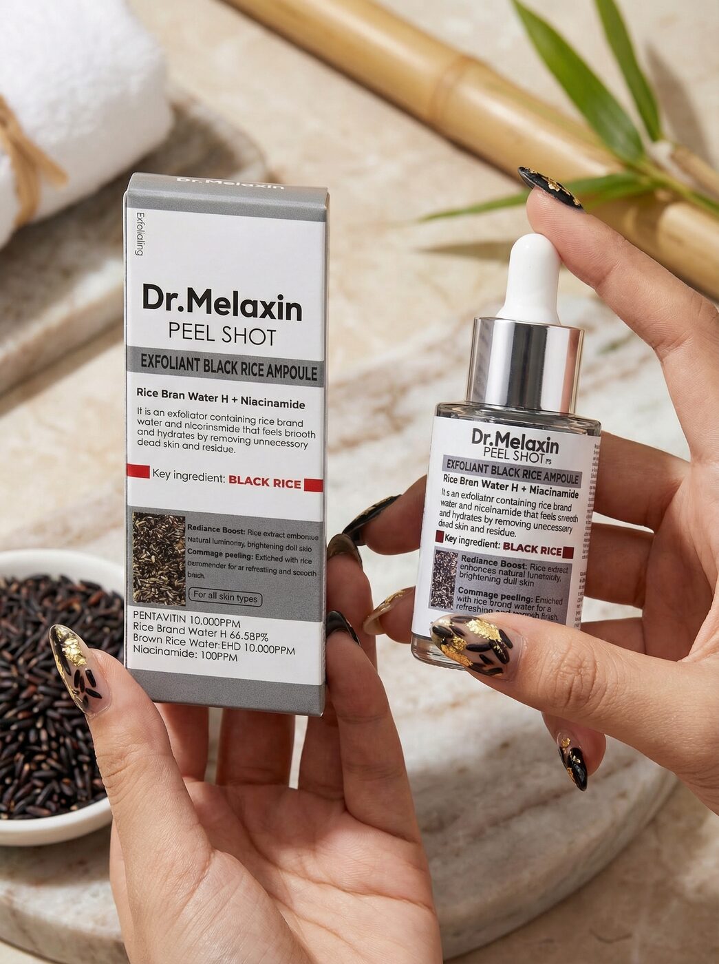 DR. MELAXIN AMPOLLA BLACK RICE 30ML