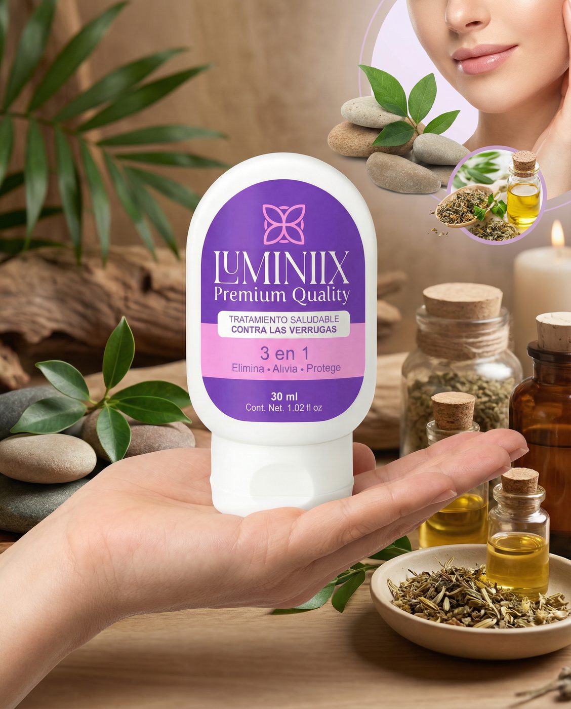 LUMINIIX ELIMINADOR DE VERRUGAS 30ML